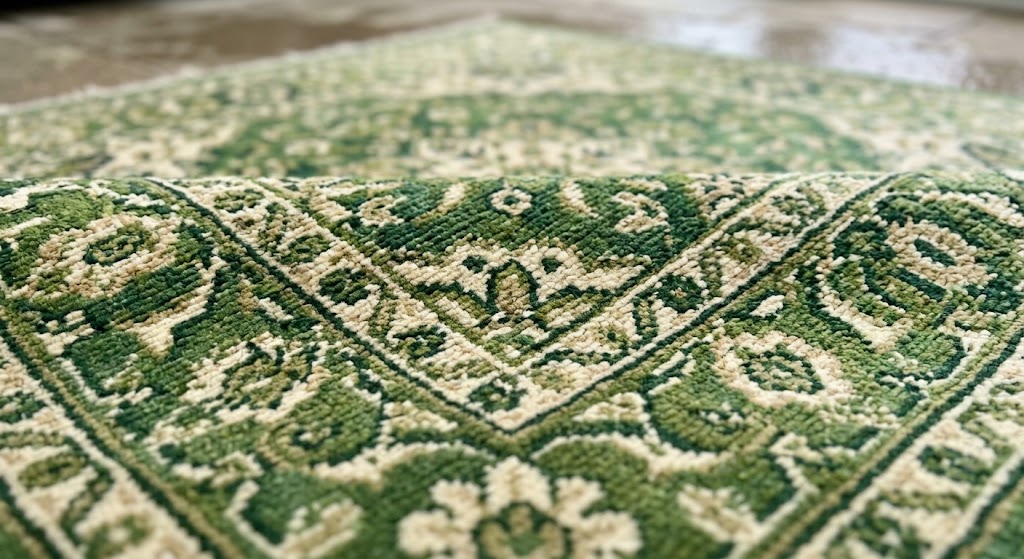 Desenli Halı Yıkama Detayı